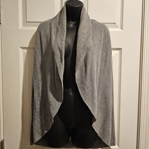 Express Women's Gray Open Front Cardigan